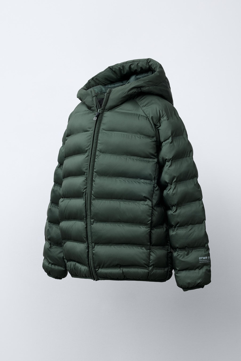 ULTRA-LIGHTWEIGHT WATER-REPELLENT HOODED JACKET - Zara фото 2