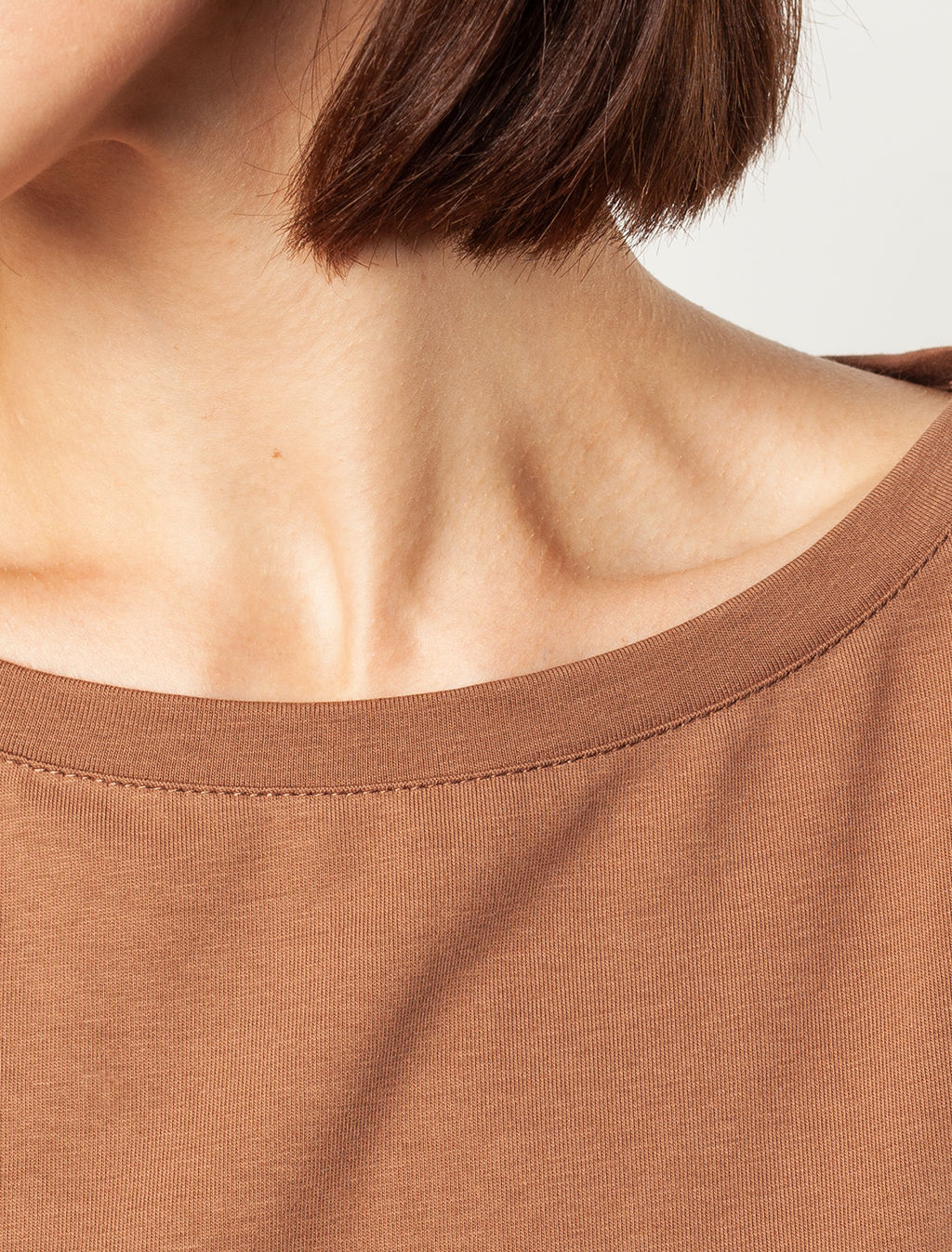 VILATTE / Джемпер из премиального хлопка с эластаном  фото 4