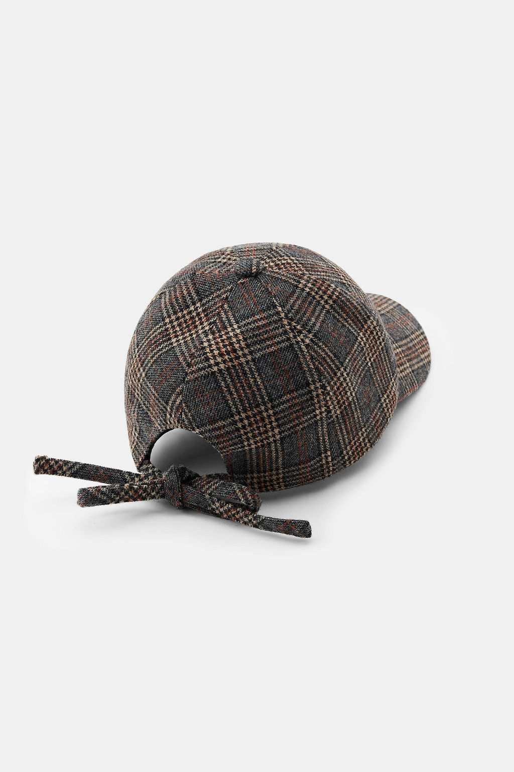 CHECK WOOL CAP - Zara фото 5