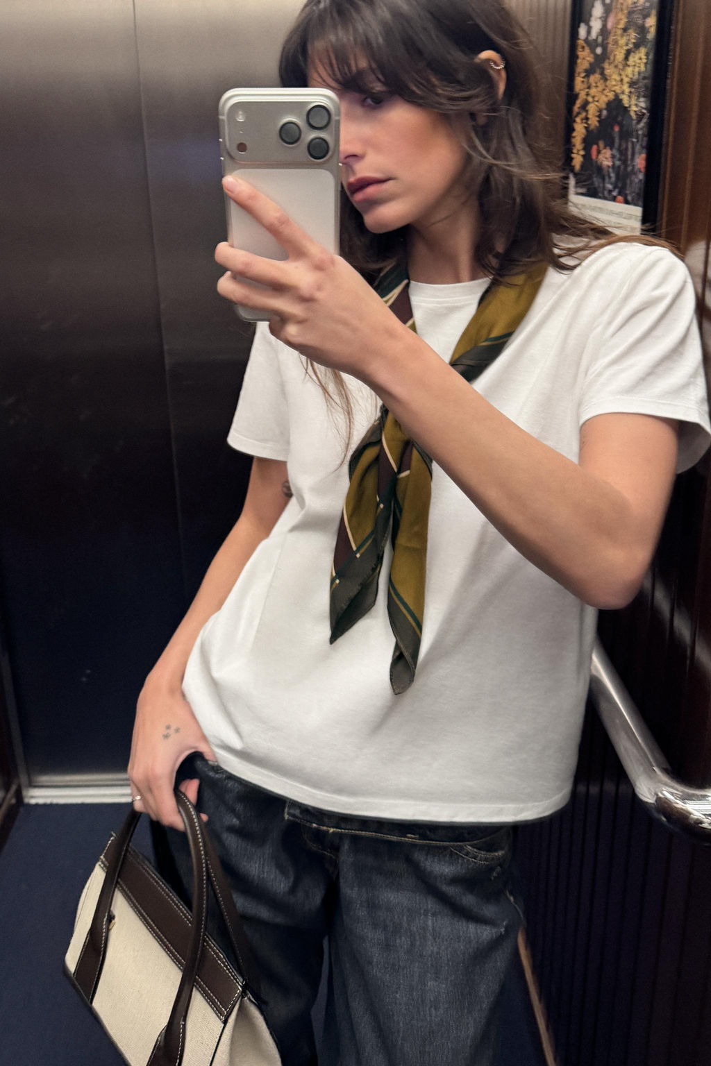 100% VISCOSE STRIPED PRINT SCARF - Zara фото 7