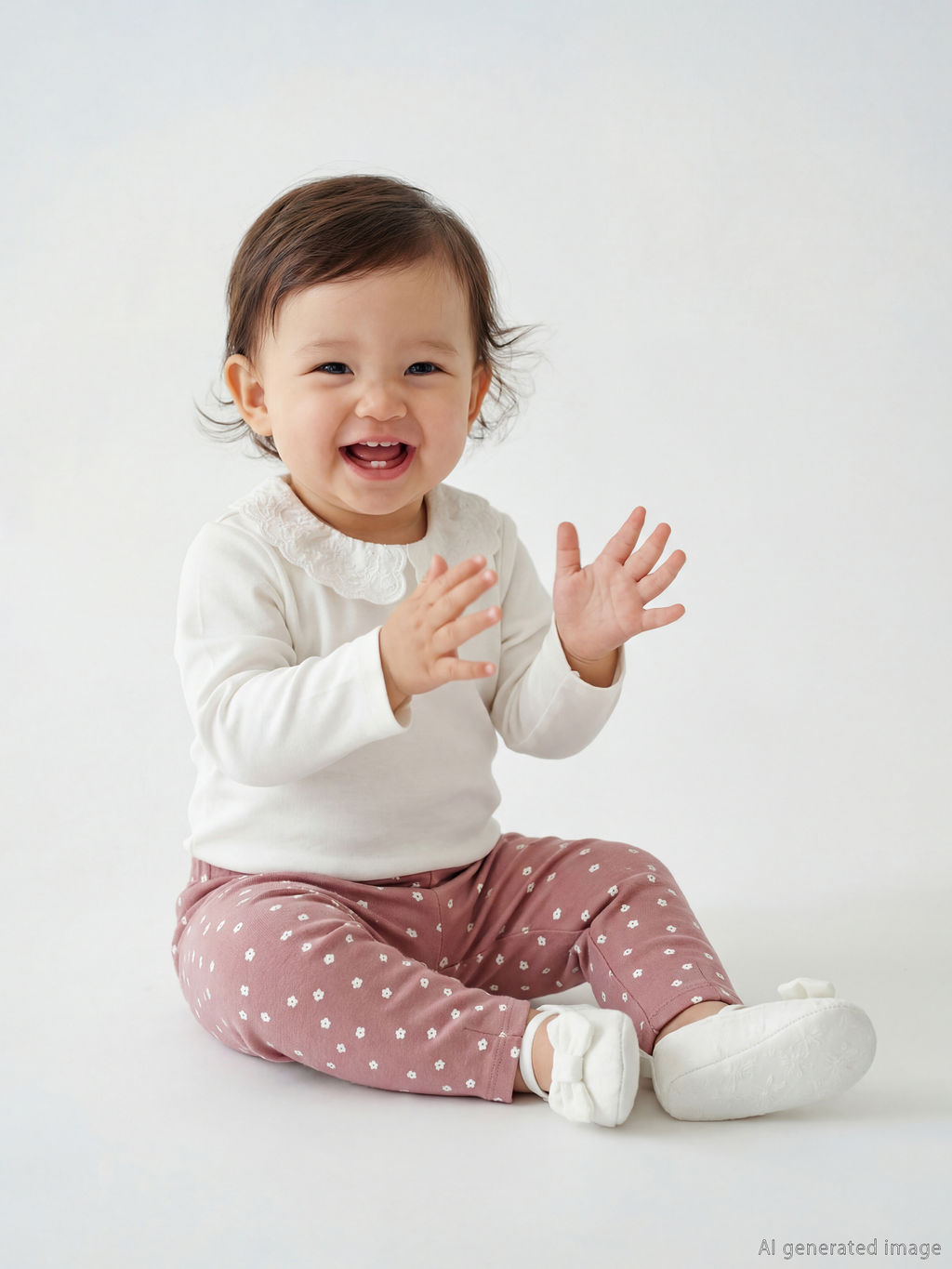 ?i?ekli K?z Bebek Tayt