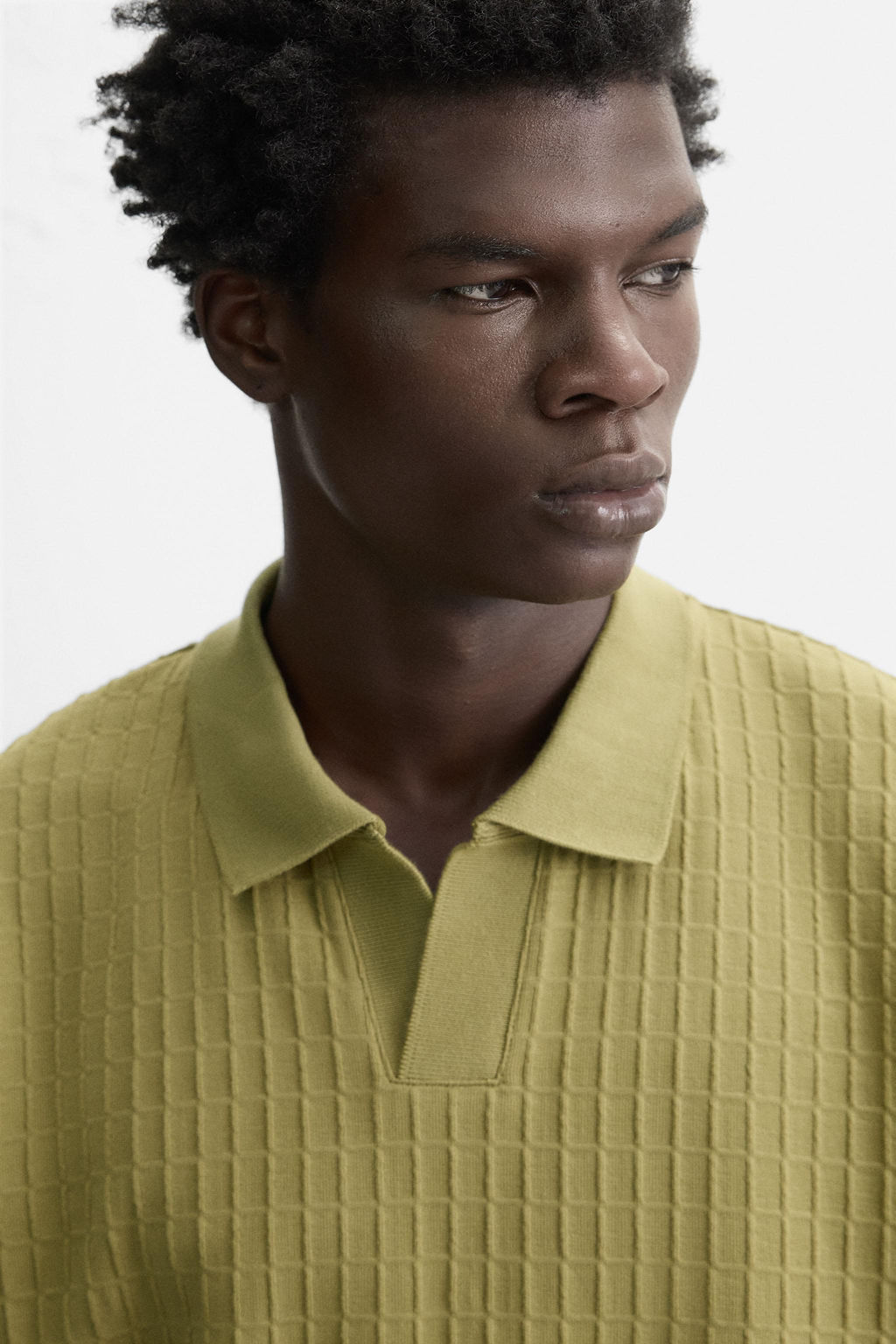 TEXTURED POLO SHIRT - Zara фото 5