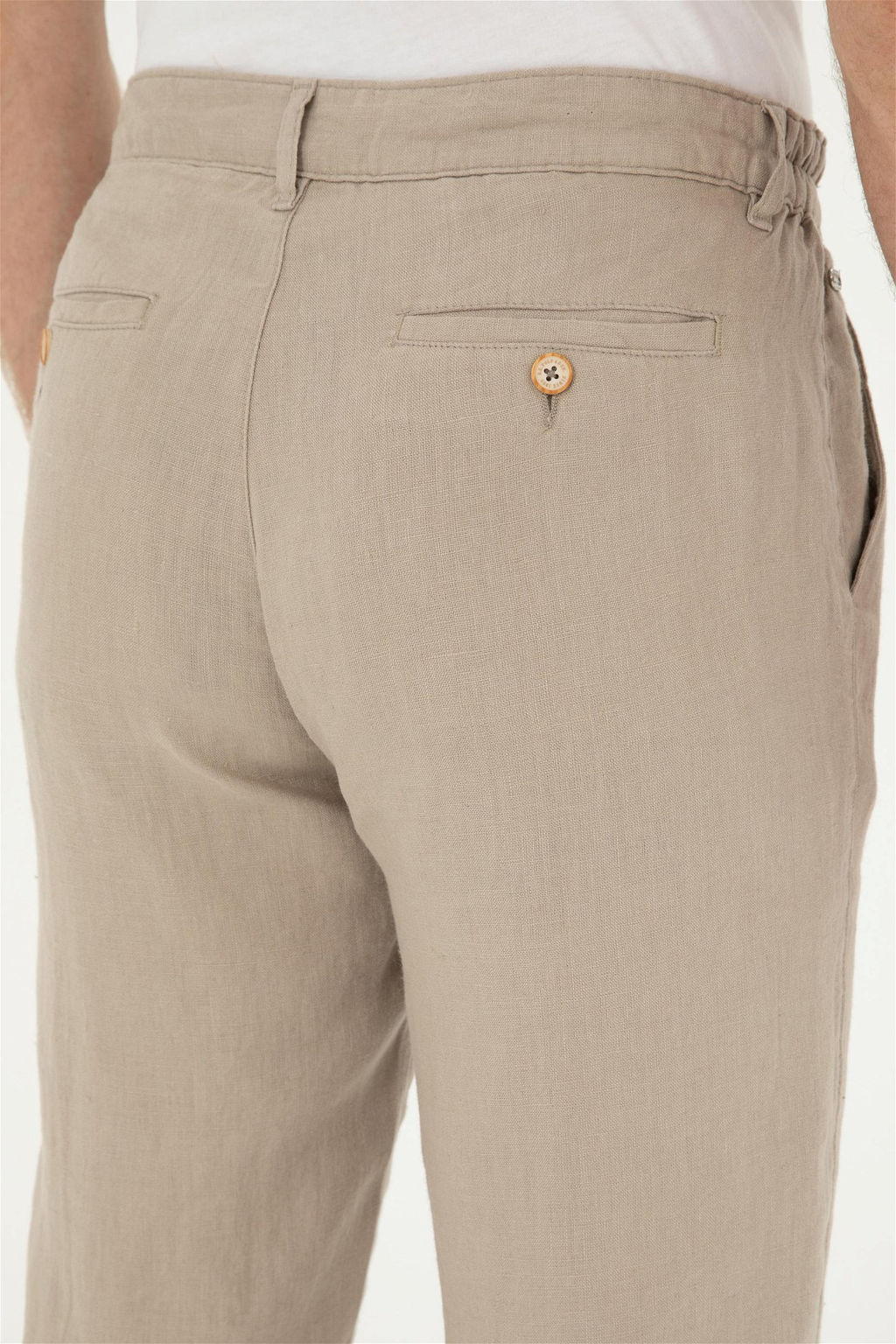 Мужские брюки из парусины с каменным узором - U.s. polo assn фото 6