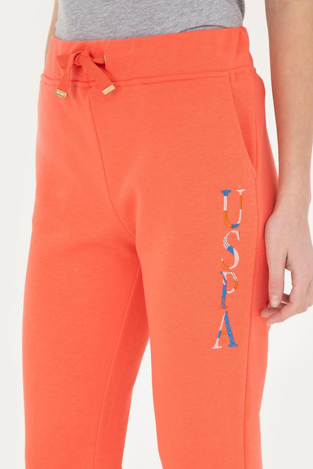 Женские спортивные штаны с цветком граната - U.s. polo assn фото 10