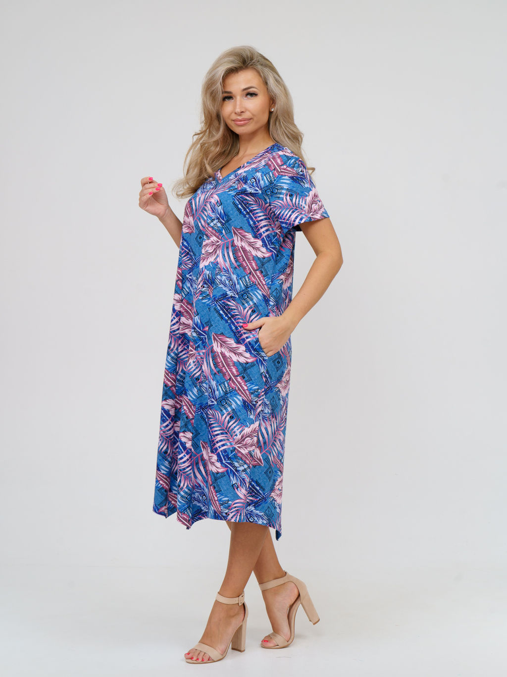 908 Платье "Синий"