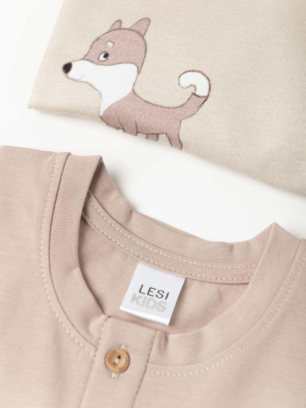 Лонгслив детский, песочный, 698