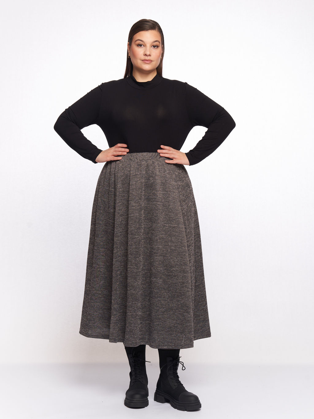 Классическая юбка UB17408MEL22 - Артесса фото 2
