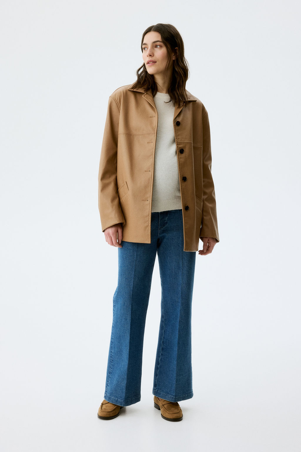 MAMA Bootcut High Waist Ankle Jeans - H&m фото 3