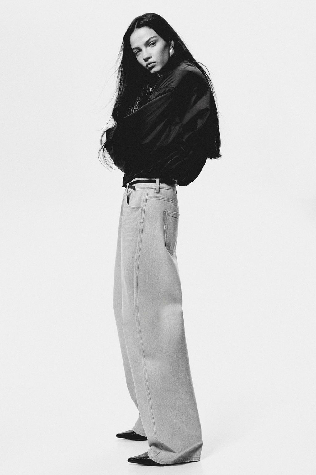 Barrel High Waist Jeans - H&m фото 6