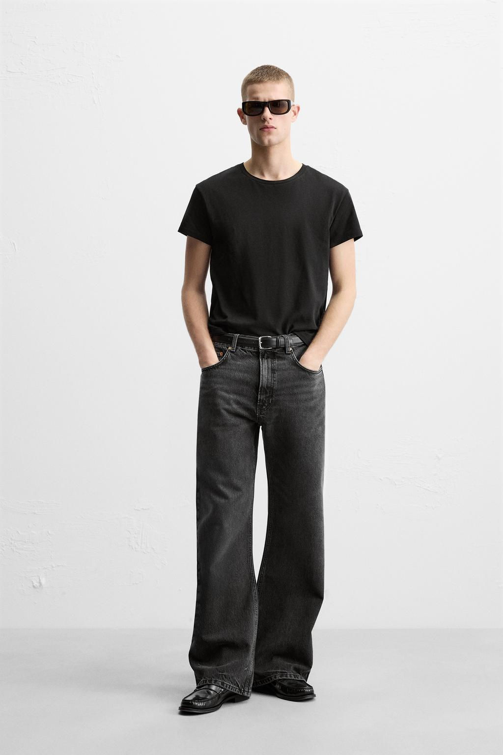 BAGGY FLARE FIT JEANS - Zara фото 19