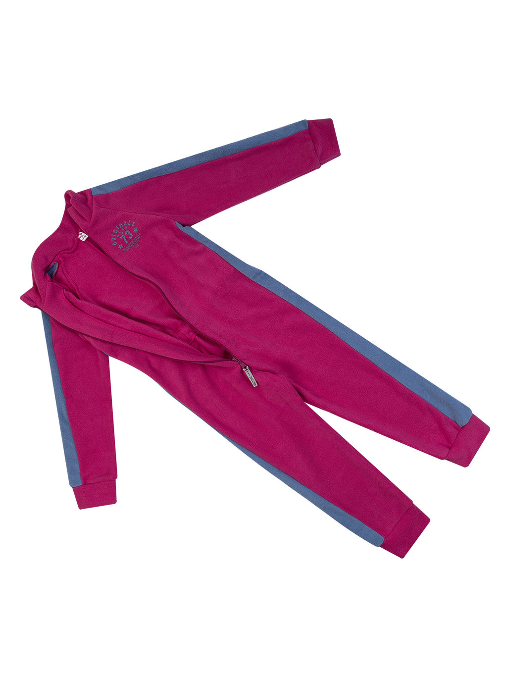 Комбинезон детский флисовый фуксия пш