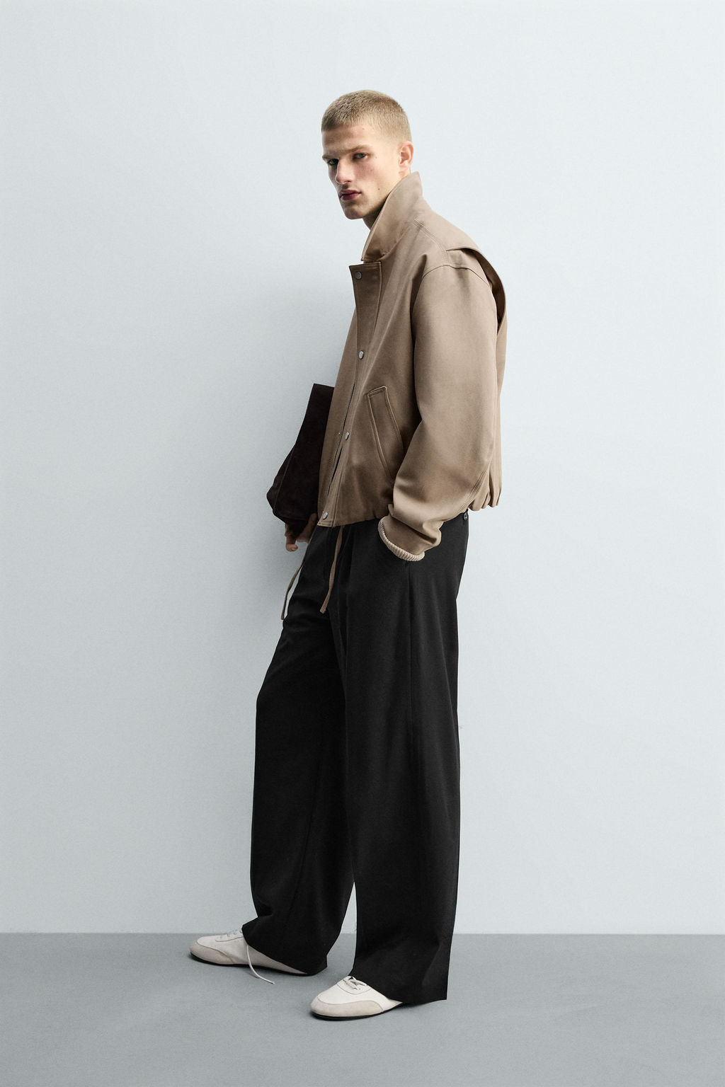 CROPPED FIT PADDED JACKET - Zara фото 4