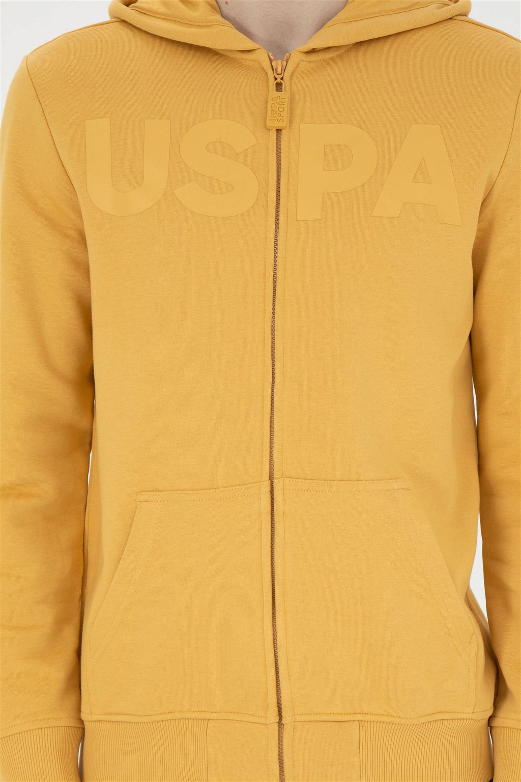 U. S. Polo Assn / Мужской горчичный свитшот - U.s. polo assn фото 6