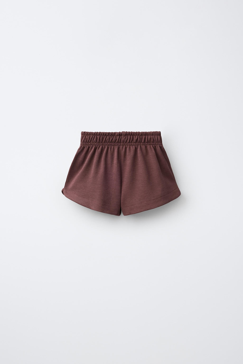 CONJUNTO CAMISETA Y BERMUDA INTERLOCK / Vino - Zara фото 4
