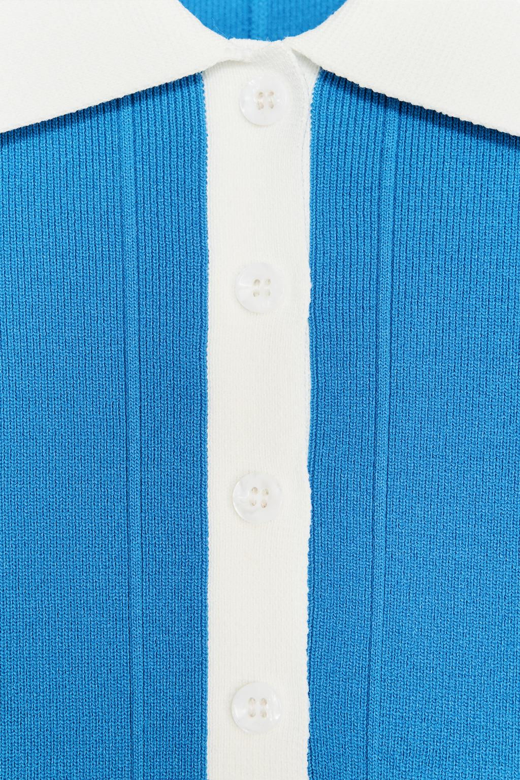 KNIT SHIRT DRESS - Zara фото 7
