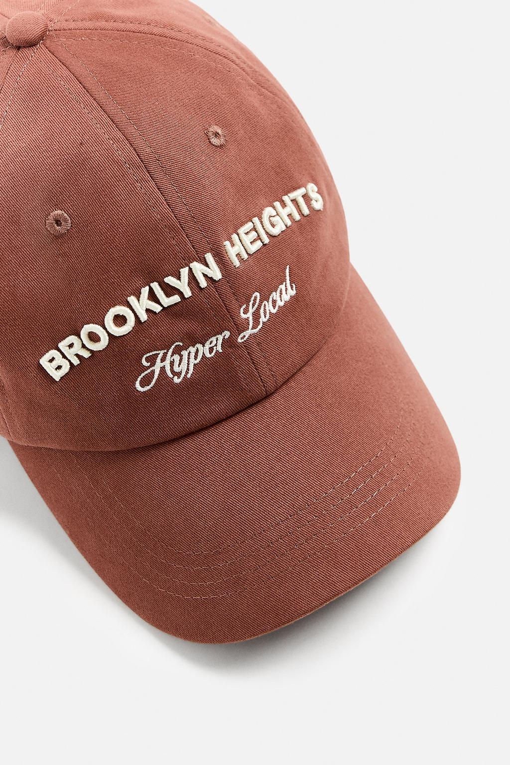 SOFT EMBROIDERED CAP - Zara фото 3