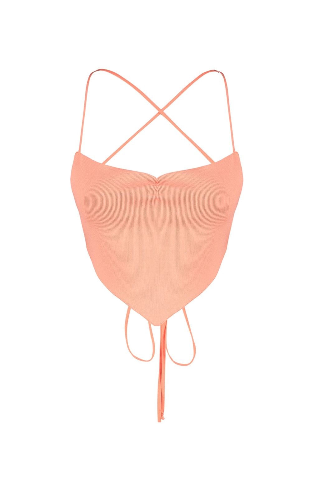 Ac?k Mavi Crop Triko Biyeli Bluz TPRSS23BZ00066 - Trendyolmilla фото 16