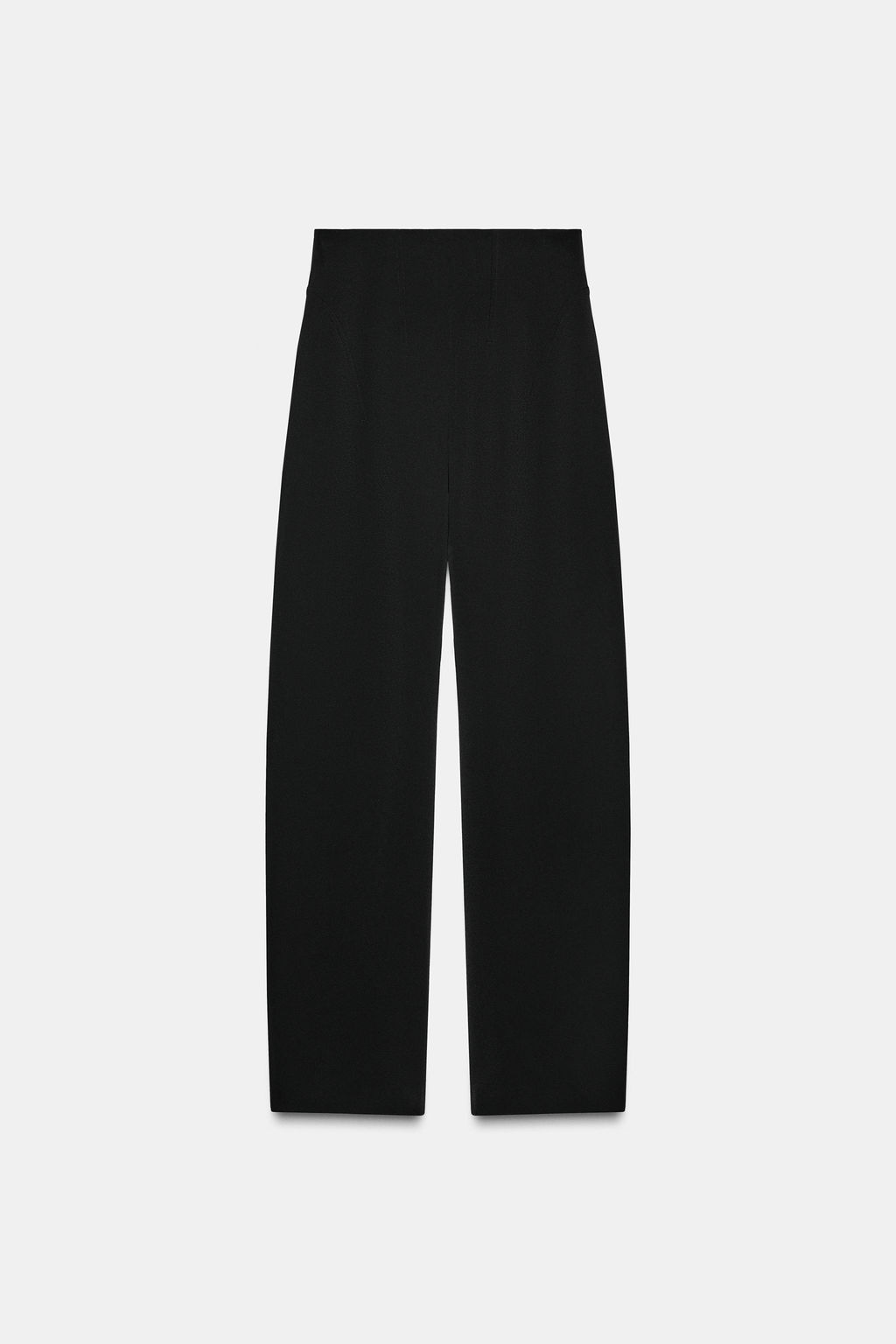 ZW COLLECTION HIGH-WAIST TROUSERS WITH ZIP - Zara фото 2