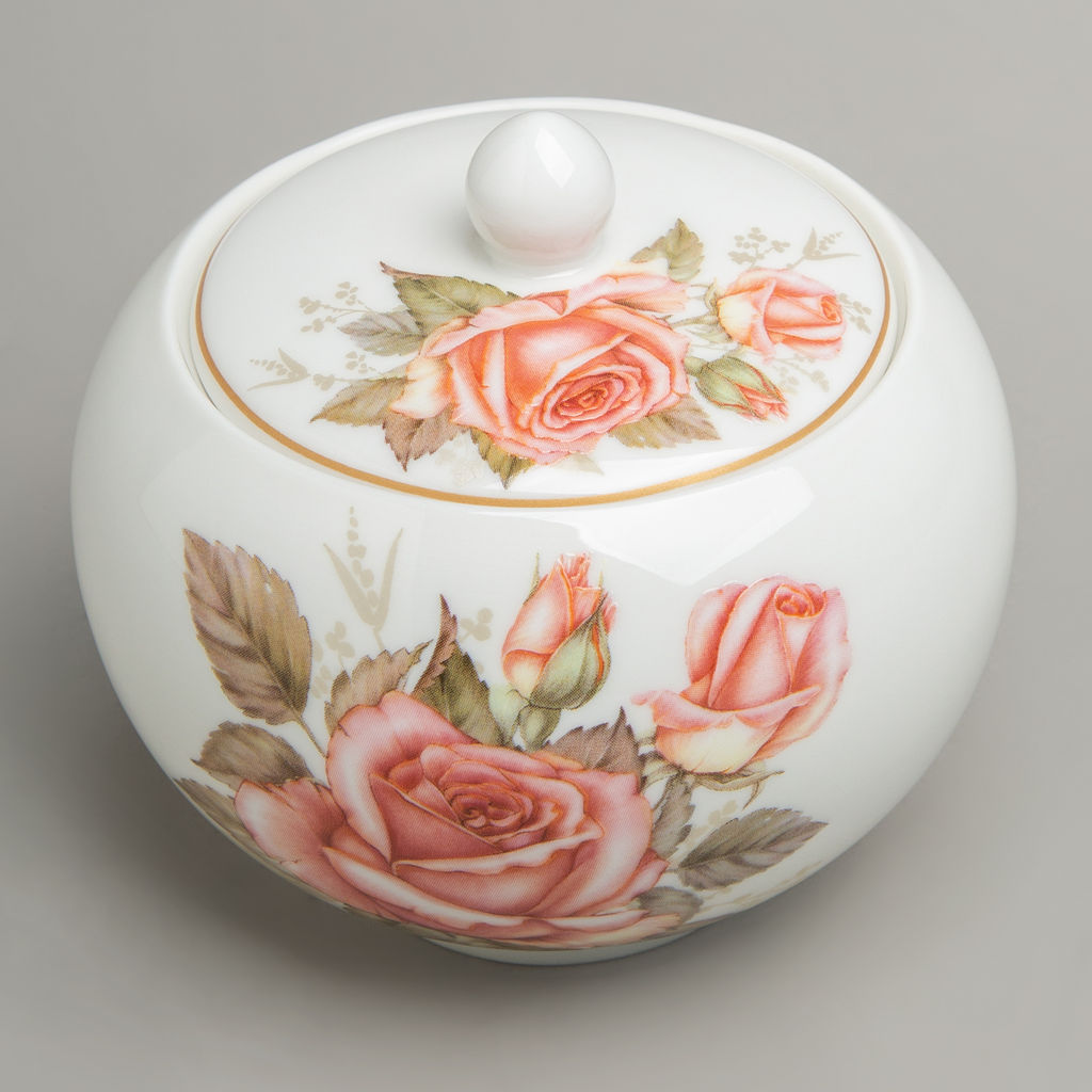 СЕРВИЗ ЧАЙНЫЙ LEFARD КОРЕЙСКАЯ РОЗА НА 6 ПЕР. 14 ПР. фото 9