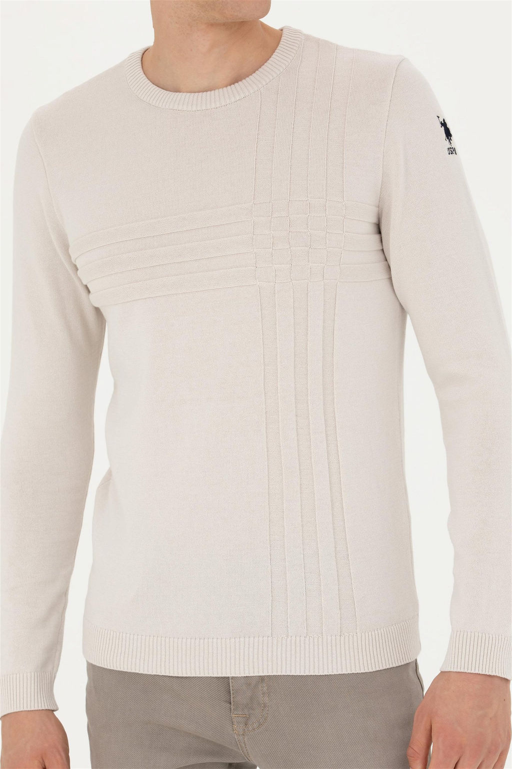 Мужской свитер с камнем - U.s. polo assn фото 6