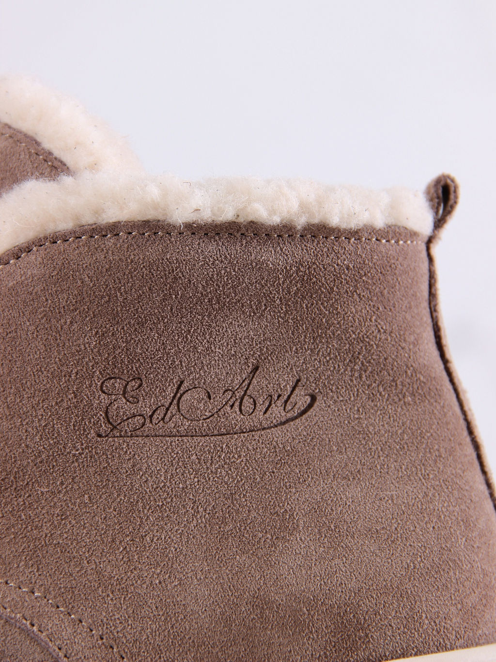 Ботинки 308.927be.Капучино замша з/мех