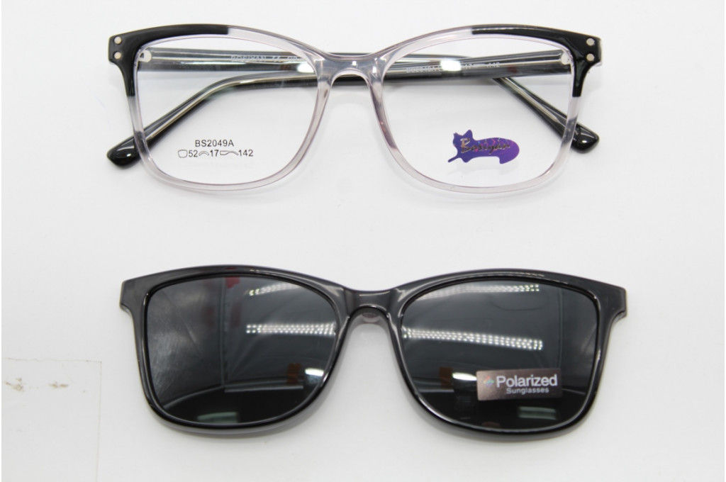 Оправа Bosiyan 2049 52-17-142 C2 с насадкой Polarized