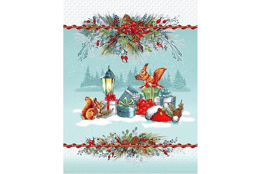 Набор полотенец рогожка Купон (2 шт.) в сумочке арт. РК 216 ад (13245-1) - Наталья-текстиль фото 3