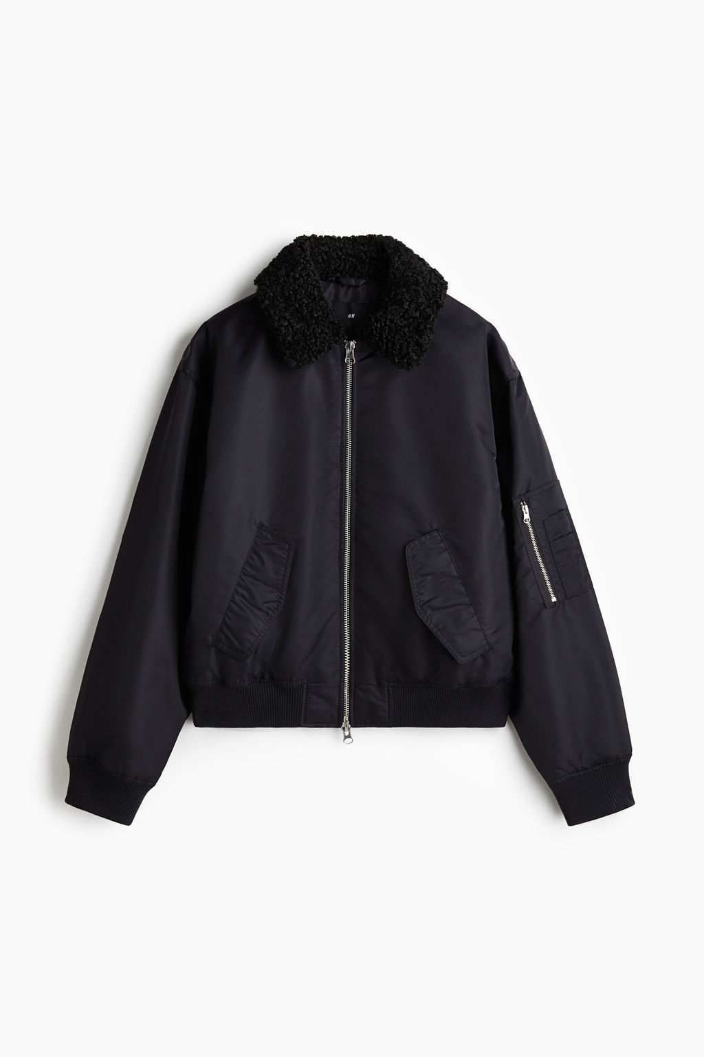 Cazadora bomber de nailon Loose Fit - H&m фото 2