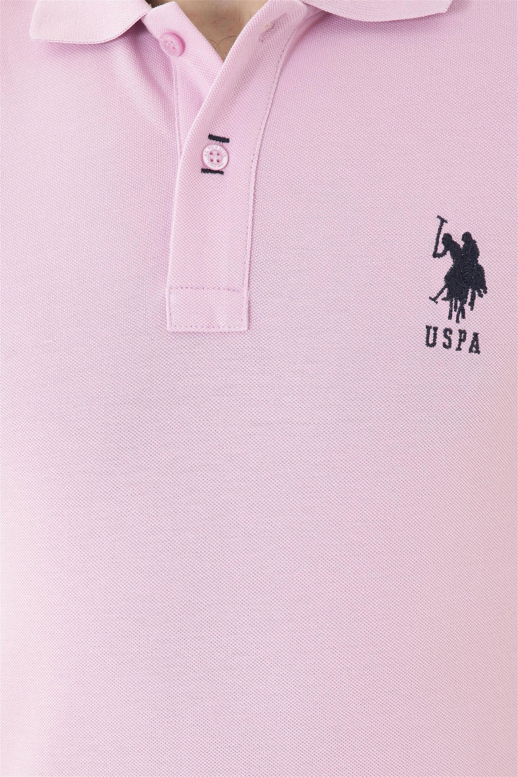 Мужская розовая базовая футболка - U.s. polo assn фото 7