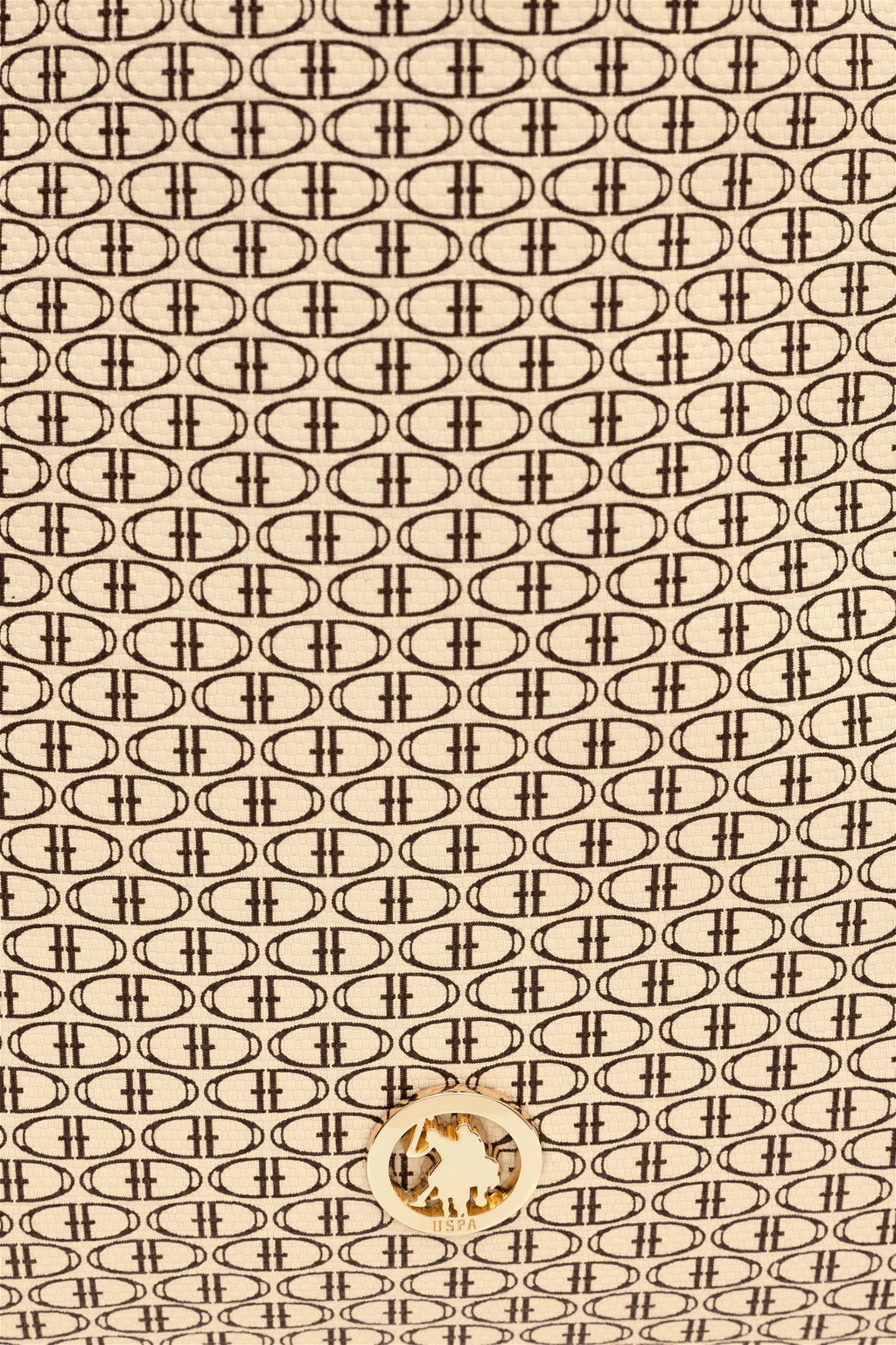 U. S. Polo Assn / Женская бежевая сумка через плечо - U.s. polo assn фото 7