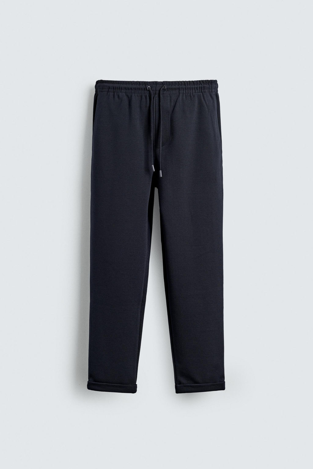 COMFORT NON-IRON JOGGER WAIST TROUSERS - Zara фото 9