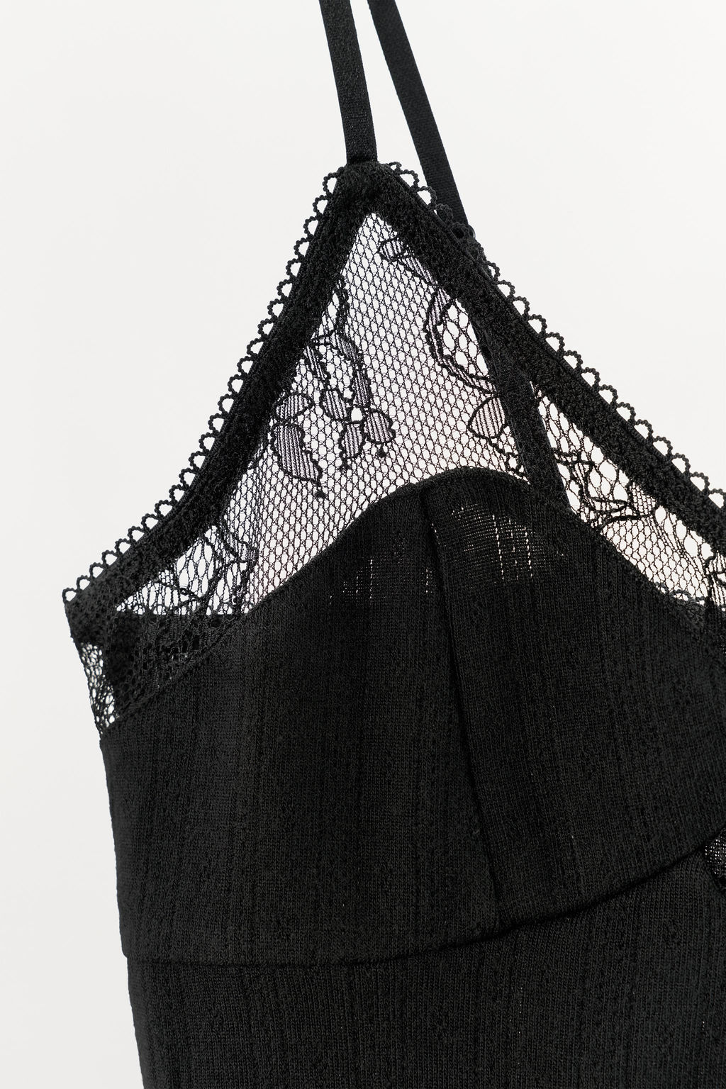 POINTELLE LACE BODYSUIT