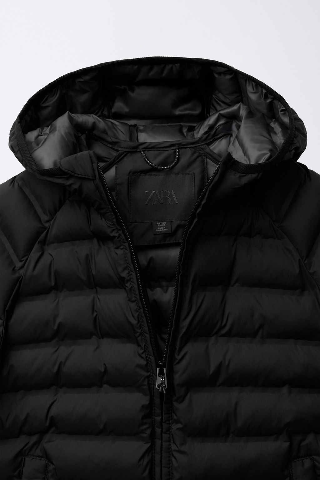 CAZADORA ULTRALIGERA WATER REPELLENT / Negro - Zara фото 6