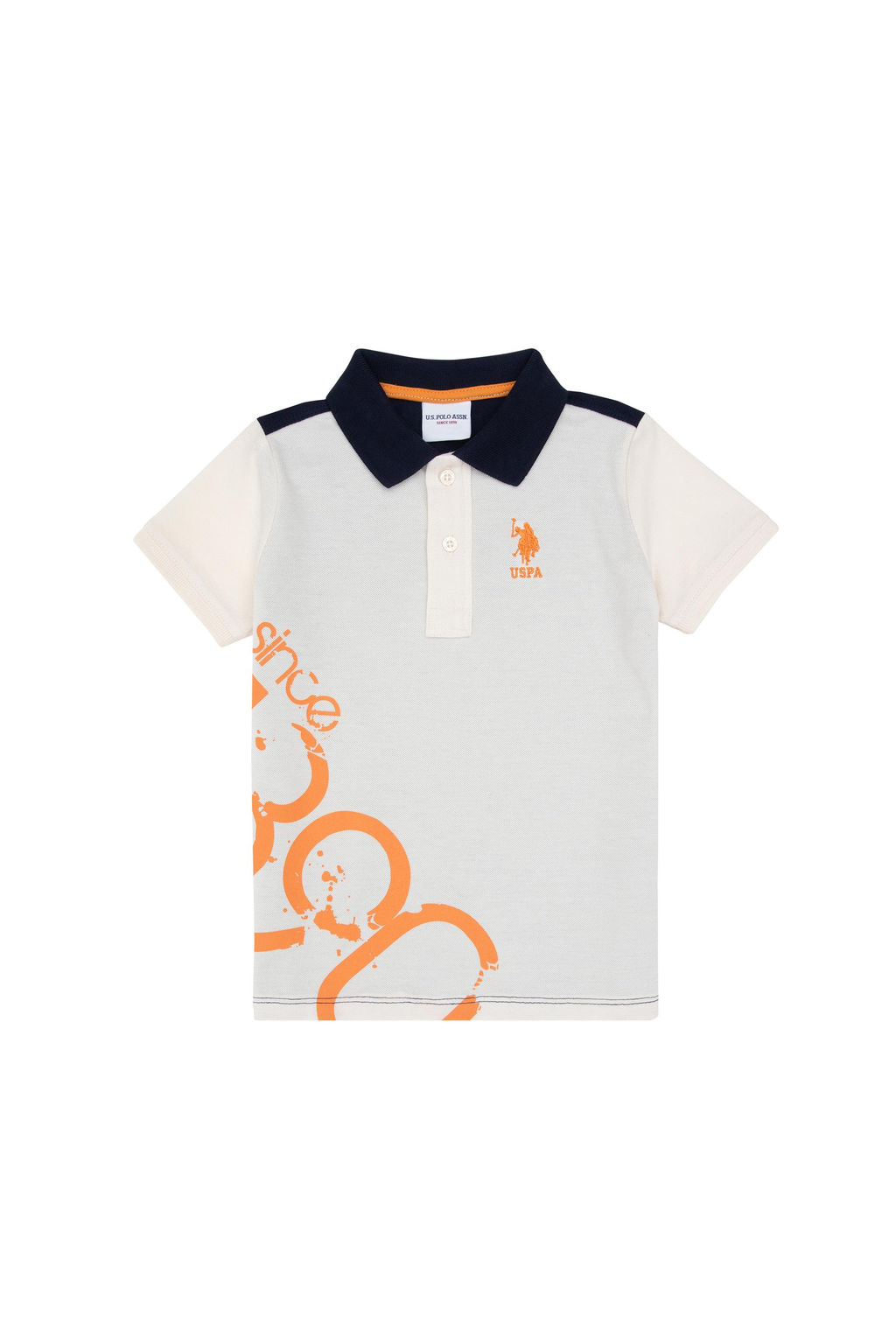 Erkek _ocuk Turuncu Polo Yaka Ti__rt Sepette S_rpriz _ndirim - U.s. polo assn фото 2