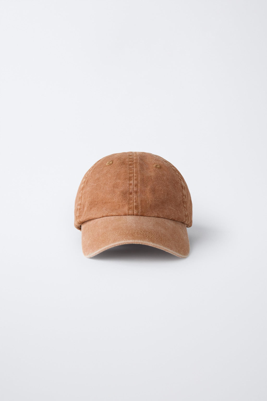 GORRA EFECTO LAVADO / Naranja