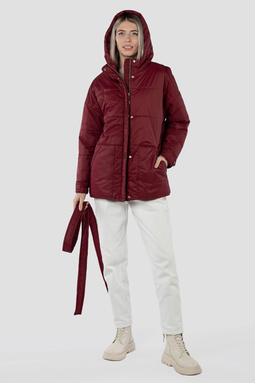 Куртка женская демисезонная (синтепон 200) - El podio фото 2