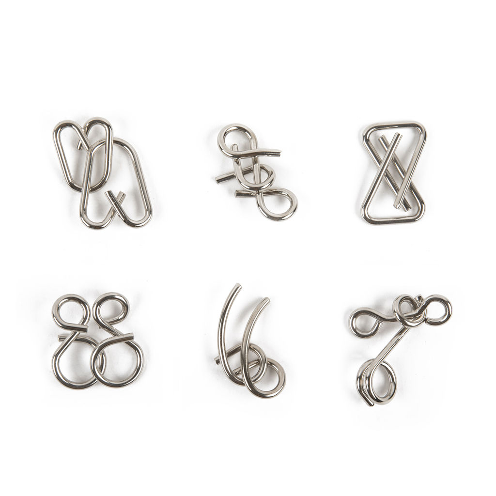 DELFBRICK DLM-55 Набор металлических головоломок 02_Бета 12 элемент