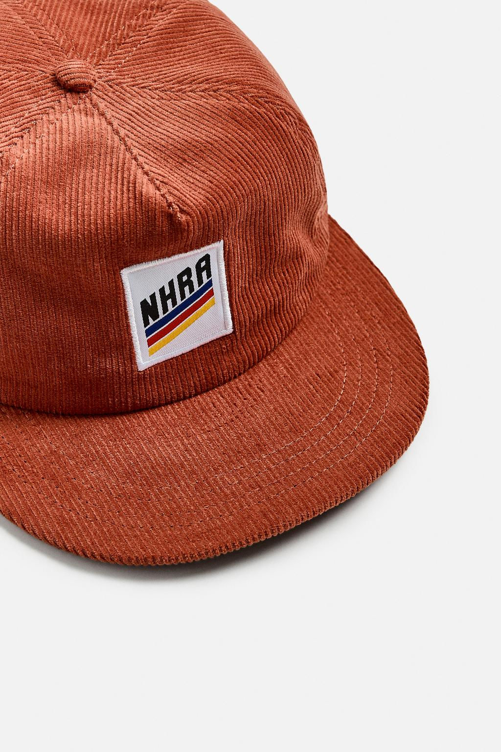CORDUROY DRAG RACING CAP - Zara фото 7