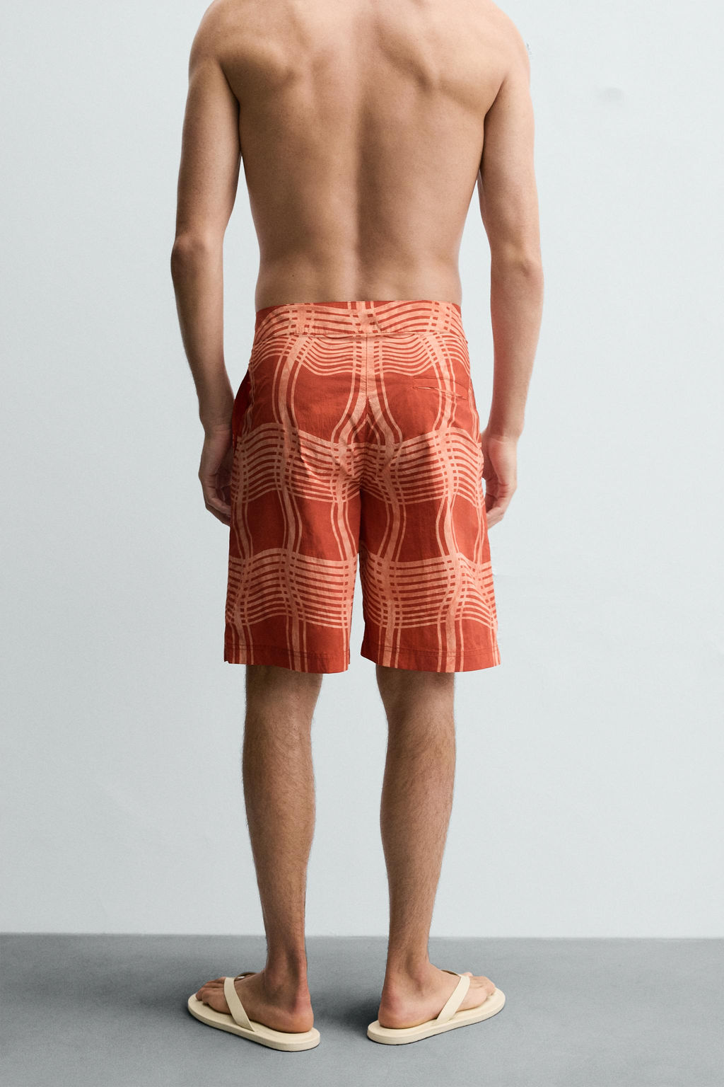 OTIS KWAME KYE QUAICOE PRINTED LONG SWIMMING TRUNKS - Zara фото 13