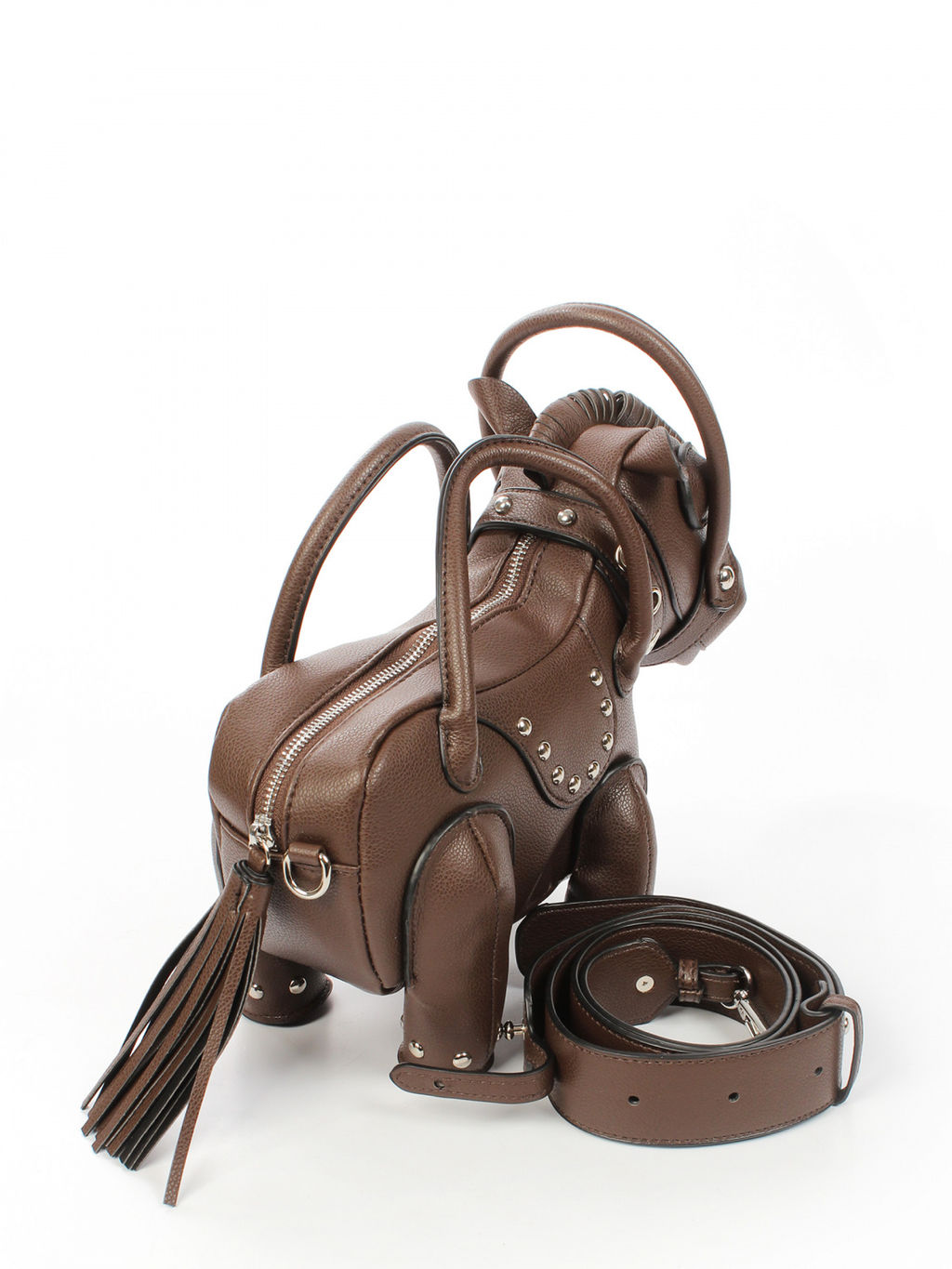 LACCOMA сумка ИГР2523-пони-коричневый эко кожа  фото 2