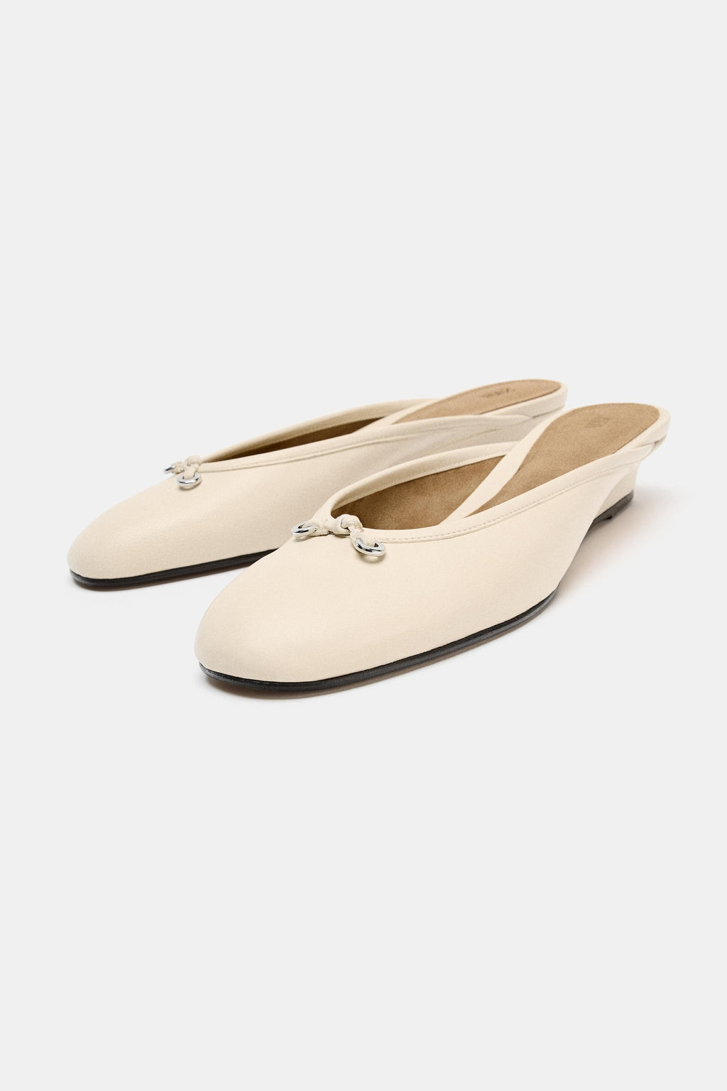 WEDGE SLINGBACK BALLET FLATS - Zara фото 9