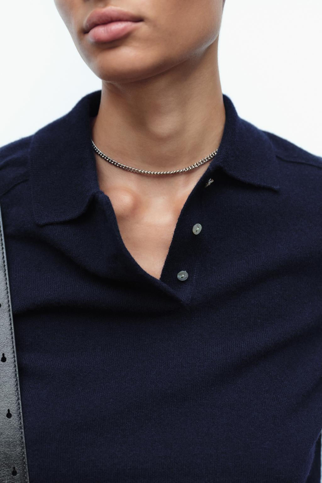 BASIC 100% WOOL POLO SHIRT - Zara фото 15