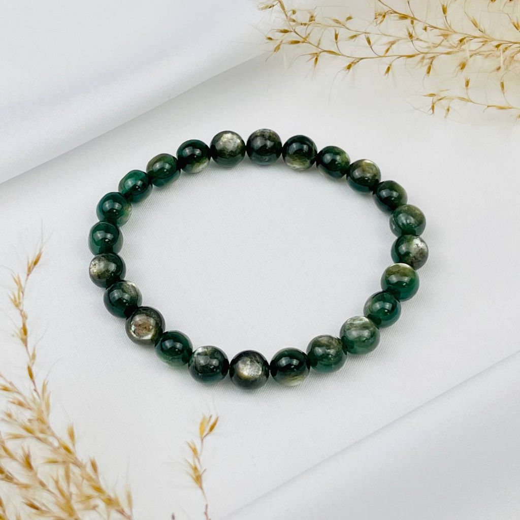 Браслет из Лепидолита "Мусковит" 17,5 см