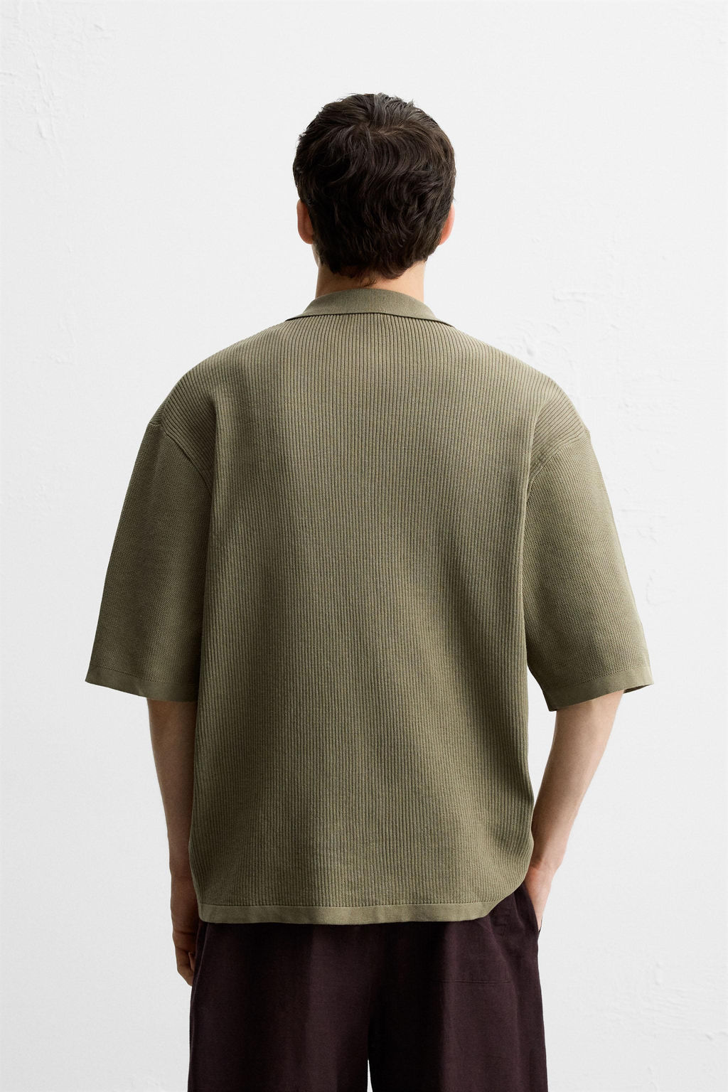 TEXTURED KNIT SHIRT - Zara фото 3