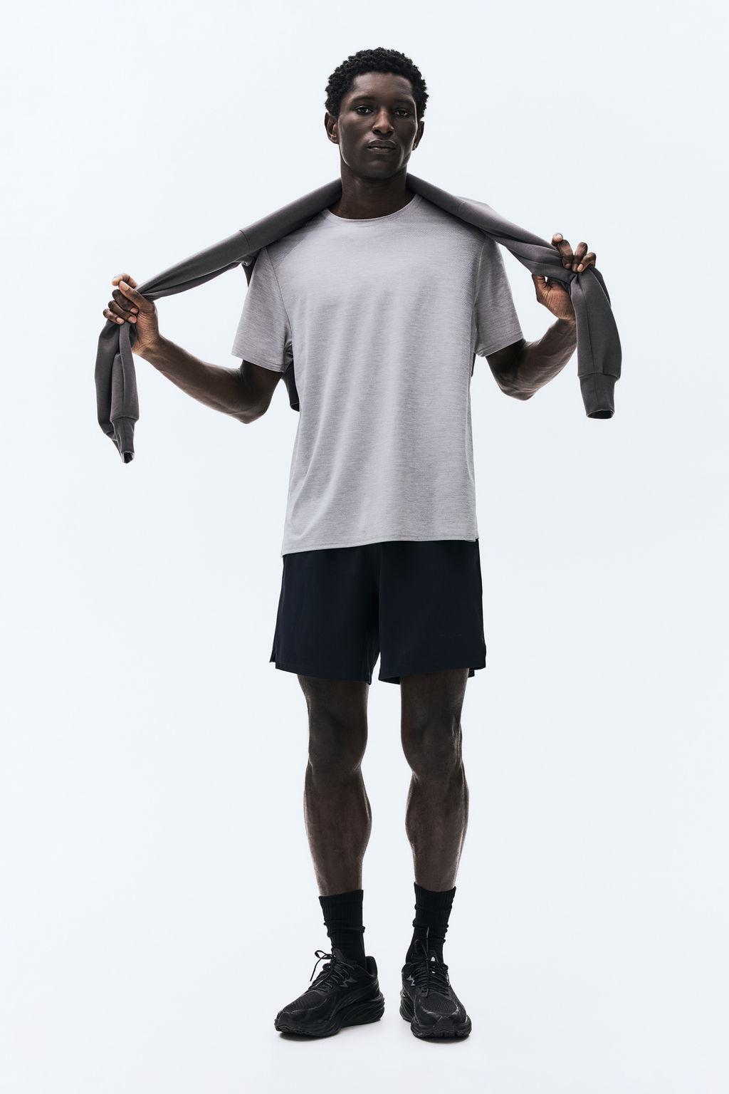 Pantal?n corto de deporte con DryMove - H&m фото 9