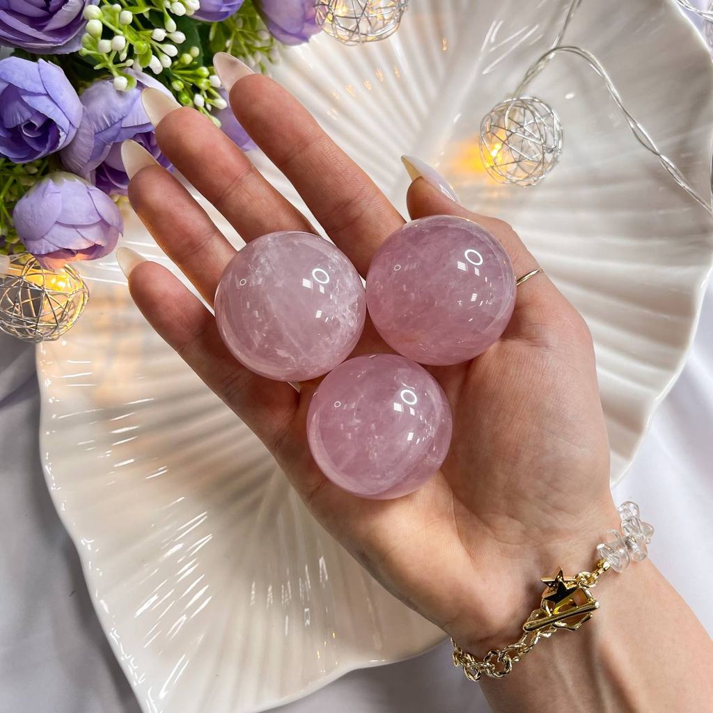 Шар из Розового кварца