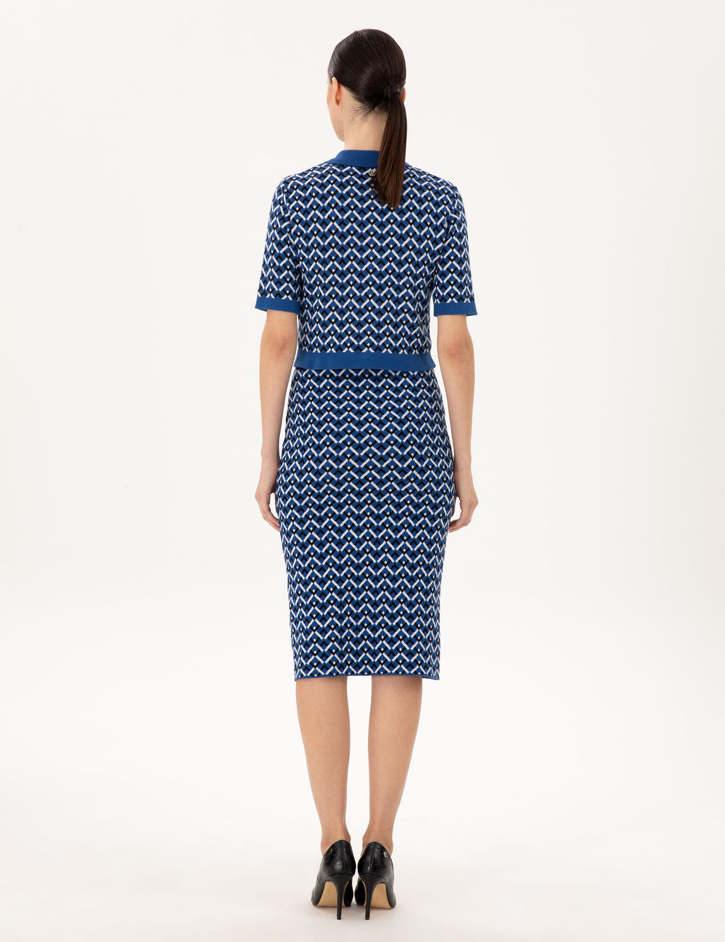 Saks Kalem Fit Triko Etek - Pierre cardin фото 4