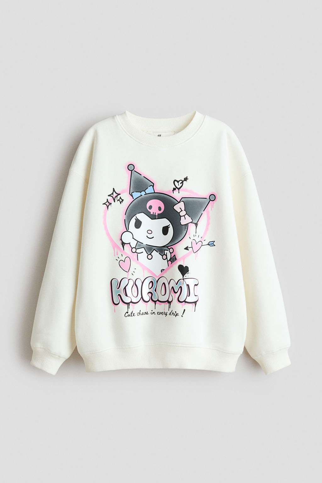 Sudadera oversize con motivo estampado - H&m фото 4