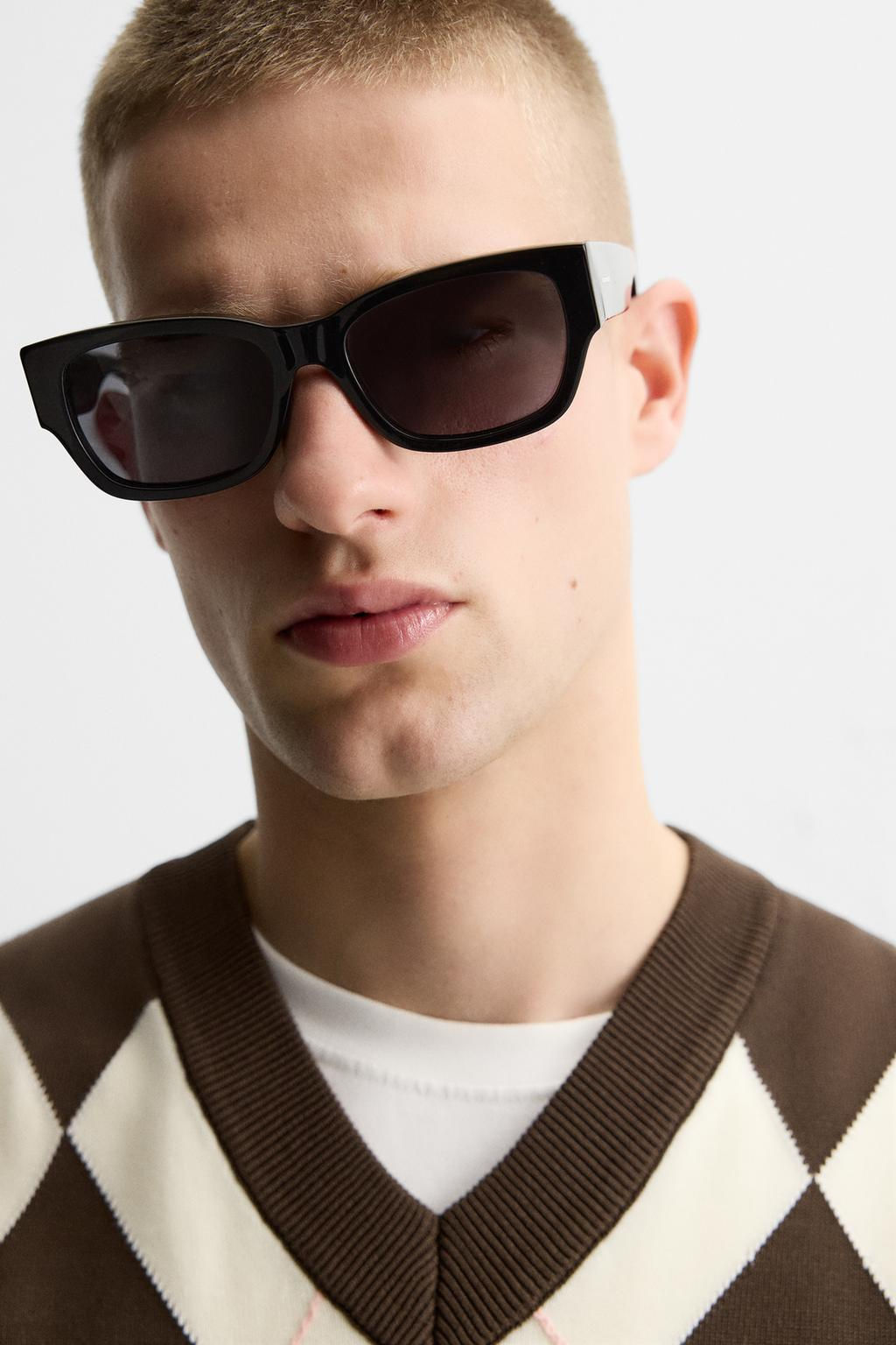 DIAMOND JACQUARD KNIT WAISTCOAT - Zara фото 5