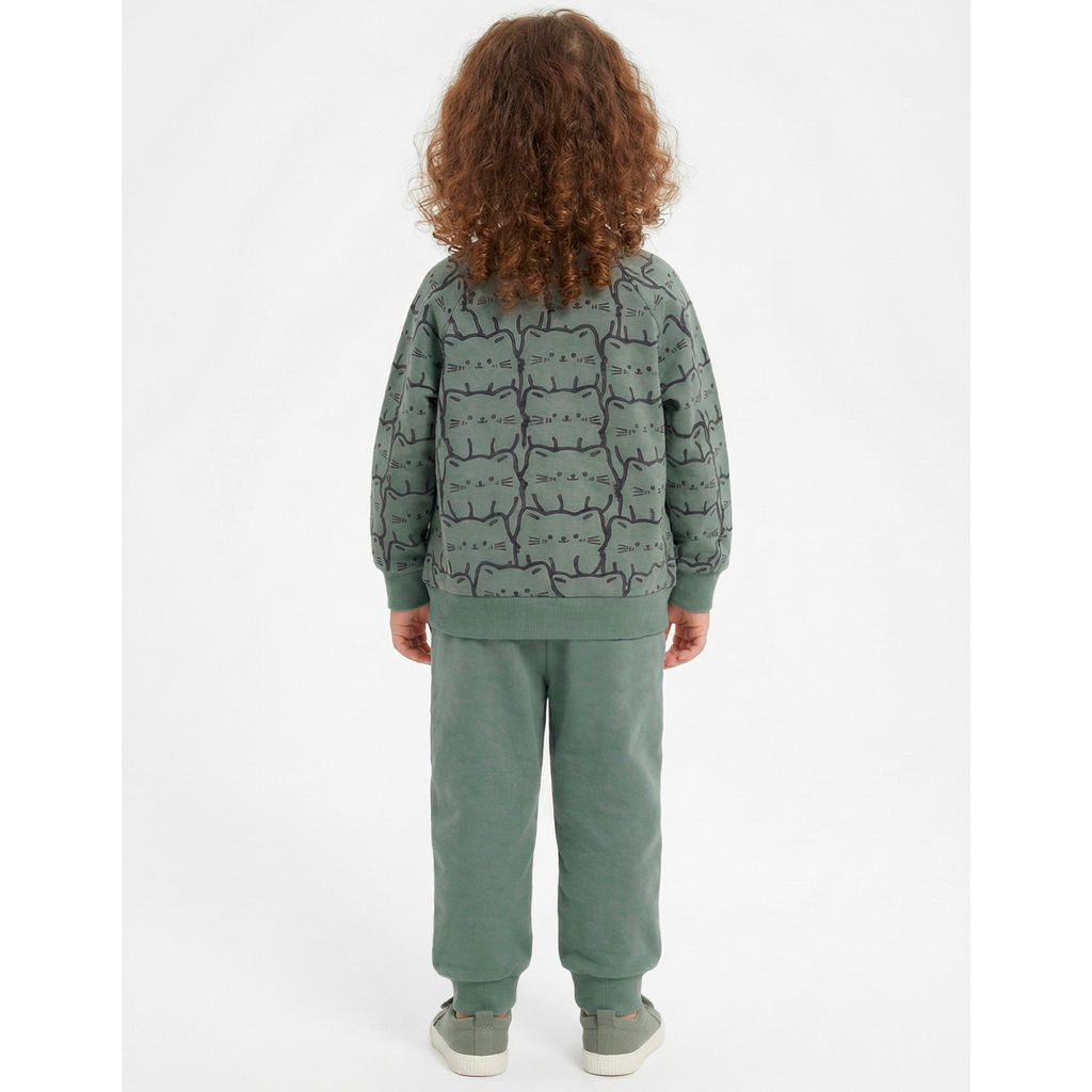 Костюм футер 2х нитка начёс 8003310103 8003310103 купить оптом по цене 669 ?| Фабрика детской одежды Юлла - Youlala фото 2